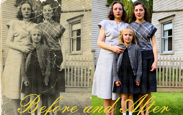 사진복원 메인 비주얼