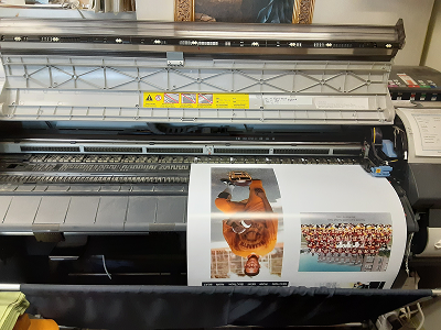 지클리 프린팅 작품 1