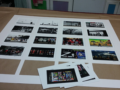 지클리 프린팅 작품 1